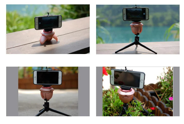 Bluetooth Remote Selfie Stick with Rotating Tripod